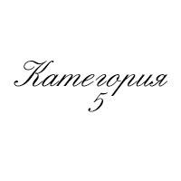Категория 5